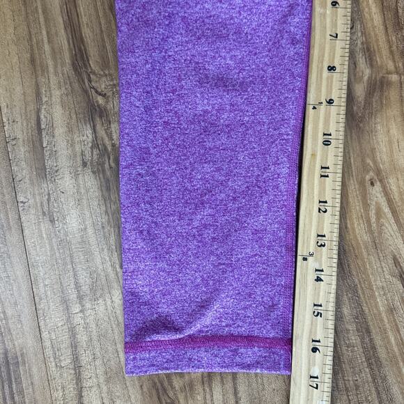 Lululemon Womens Cropped Leggings Purple Size 2 Pull On - Picture 5 of 5